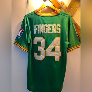 Rollie Fingers #34 Oakland A’s Jersey